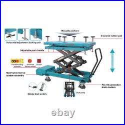 1.2 Ton Electric Lift Platform For Energy Vehicle Battery Repair Double Cylinder
