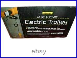 1/2 Ton Electric Trolley with Gear Driven Rollers 1/2 Ton Electric Trolley with Gear Driven Rollers