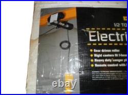 1/2 Ton Electric Trolley with Gear Driven Rollers 1/2 Ton Electric Trolley with Gear Driven Rollers