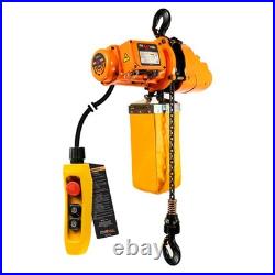 1/2 ton 1100 lb 110120V Electric Chain Hoist 16ft. Japan FEC G80 Chain 10A 1/2 ton 1100 lb 110120V Electric Chain Hoist 16ft. Japan FEC G80 Chain 10A