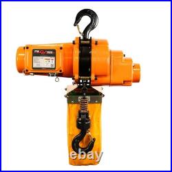 1/2 ton 1100 lb 110120V Electric Chain Hoist 16ft. Japan FEC G80 Chain 10A 1/2 ton 1100 lb 110120V Electric Chain Hoist 16ft. Japan FEC G80 Chain 10A