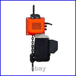 1/2 ton 1100 lb 110120V Mini Electric Chain Hoist 10 ft Chain H1 Duty Wirel 1/2 ton 1100 lb 110120V Mini Electric Chain Hoist 10 ft Chain H1 Duty Wirel