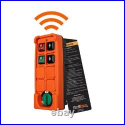 1/2 ton 1100 lb 110120V Mini Electric Chain Hoist 10 ft Chain H1 Duty Wirel 1/2 ton 1100 lb 110120V Mini Electric Chain Hoist 10 ft Chain H1 Duty Wirel
