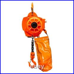 1/2 ton 1100 lb 208240/440480V 2 Speed Electric Chain Hoist 20ft. Lifting Heig