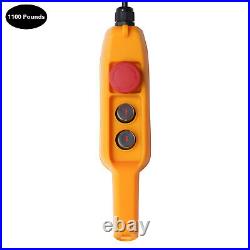 1/2Ton Electric Chain Hoist 1100Lb 13Ft Lifting Chain Wired Remote Control 1300W 1/2Ton Electric Chain Hoist 1100Lb 13Ft Lifting Chain Wired Remote Control 1300W