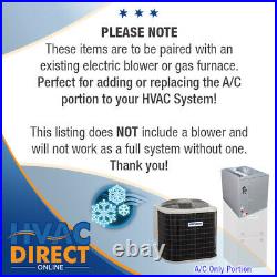 1.5 Ton 14 SEER AirQuest-Heil by Carrier AC+Coil System, Line Set Install Kit