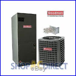 1.5 Ton 14 SEER Goodman Heat Pump Split System GSZ140181 ARUF25B14