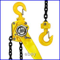 1.5 Ton Lever Block Chain Hoist Ratchet Type Come Along Puller 20FT Lifter 1-1/2