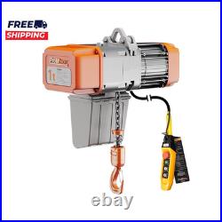 1 Ton 2200lbs Electric Chain Hoist 3-Phase 208-240V 16ft Lift G100 Chain H4/M5