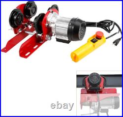 1 Ton 2204 LBS Electric Trolley for Power Hoist, Fit 2.68-4.33 in I-Beam, for PA