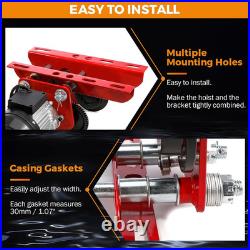 1 Ton 2204 LBS Electric Trolley for Power Hoist, Fit 2.68-4.33 in I-Beam, for PA