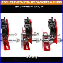 1 Ton 2204 LBS Electric Trolley for Power Hoist, Fit 2.68-4.33 in I-Beam, for PA