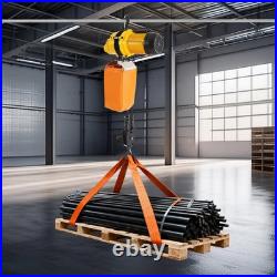 1 Ton Electric Chain Hoist & 10FT Double Chain Lifting Single Phrase 20Mn2