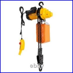 1 Ton Electric Chain Hoist & 10FT Double Chain Lifting Single Phrase 20Mn2