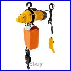 1 Ton Electric Chain Hoist & 10FT Double Chain Lifting Single Phrase 20Mn2