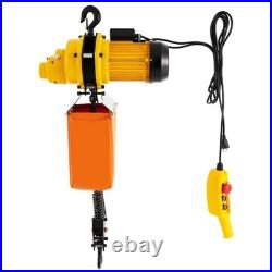 1 Ton Electric Chain Hoist & 10FT Double Chain Lifting Single Phrase 20Mn2