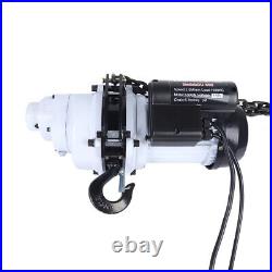 1 Ton Electric Chain Hoist, Pure Copper Motor, Alloy Steel Hook, G80 Chain 1.3KW