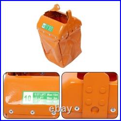 1 Ton Electric Chain Hoist, Single Phase 2200Lbs 10ft Lift Height G80 110V 750W