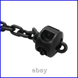 1 Ton Electric Chain Hoist Winch with 9.8FT G80 Chain Wired Remote Control 2200LBS