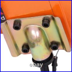 1 Ton Electric Chain Hoist with 10FT Double Chain Lifting 110V G80 2200LBS