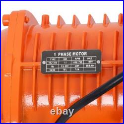 1 Ton Electric Chain Hoist with 10FT Double Chain Lifting 110V G80 2200LBS