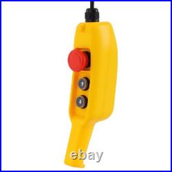 1 Ton Electric Chain Hoist with 13FT Double Chain Lifting Single Phrase 110V 20Mn2