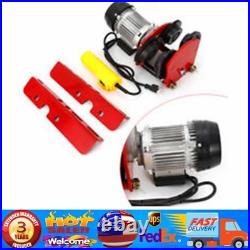 1 Ton Electric Hoist Trolley Overhead Motor Winch Hoist Lift Garage Crane