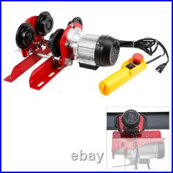 1 Ton Electric I-Beam Trolley for PA600-1000 Power Hoist 2204Lbs Load Capacity