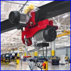 1 Ton Electric I-Beam Trolley for PA600-1000 Power Hoist 2204Lbs Load Capacity