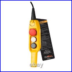 1 ton 2200 lb 110120V 1 Speed Electric Chain Hoist 20 ft. G80 Chain H2 Duty 1 ton 2200 lb 110120V 1 Speed Electric Chain Hoist 20 ft. G80 Chain H2 Duty