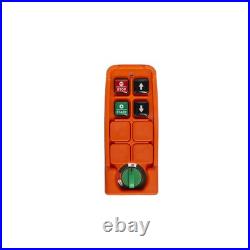 1 ton 2200 lb 240V Electric Wire Rope Hoist 38 ft. H1 Duty Wireless 1 ton 2200 lb 240V Electric Wire Rope Hoist 38 ft. H1 Duty Wireless