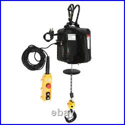 110V 1.5KW 1104LBS 1Ton Electric Chain Hoist Single Phase Hoist Crane 25FT Chain