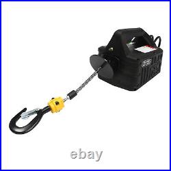 110V 1.5KW 1104LBS 1Ton Electric Chain Hoist Single Phase Hoist Crane 25FT Chain