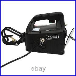 110V 1.5KW 1104LBS 1Ton Electric Chain Hoist Single Phase Hoist Crane 25FT Chain