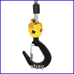 110V 1.5KW 1104LBS 1Ton Electric Chain Hoist Single Phase Hoist Crane 25FT Chain