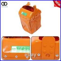 110V 750W 1 Ton Electric Chain Hoist, Single Phase 2200Lbs 10ft Lift Height G80