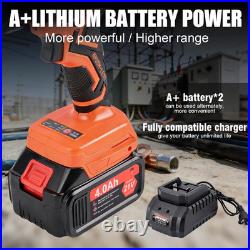12 Ton Electric Hydraulic Crimping Tool with 9 Dies for Wire Terminals
