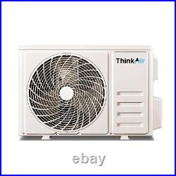 12000 BTU Ductless Air Conditioner, Heat Pump Mini Split 110V 1 Ton With/Kit