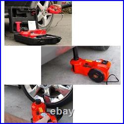 12V 4Ton 3 in 1 Car Electric Hydraulic Floor Jack Lift Set With Inflator & Wrench