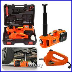 12V 5 Ton Car Electric Hydraulic Floor Jack with Impact Wrench Workshop Garage