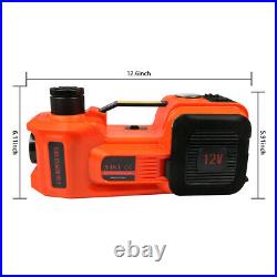 12V 5Ton Car Jack Electric Hydraulic Floor Jack With Impact Wrench Air Infatable