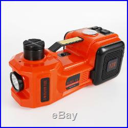 12V DC Powered 5 Ton Car Lift 3-in-1 Electric Car Hydraulic Jack + Impact Wrench