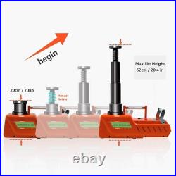 15 Ton Electric Hydraulic Floor Jack with LED Light