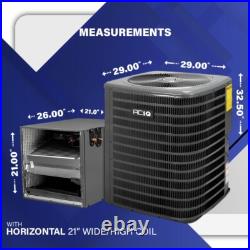 2.5 Ton 13.4 SEER2 R32 Central Air Conditioning Unit & Evaporator Coil AC System 2.5 Ton 13.4 SEER2 R32 Central Air Conditioning Unit & Evaporator Coil AC System