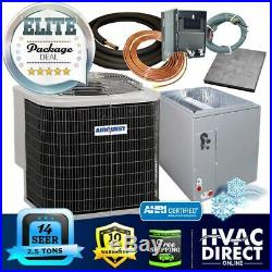 2.5 Ton 14 SEER AirQuest-Heil by Carrier AC+Coil System, Line Set Install Kit