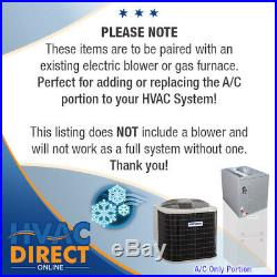 2.5 Ton 14 SEER AirQuest-Heil by Carrier Air Conditioner, 14 Wide Coil