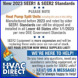 2.5 Ton 14 SEER AirQuest-Heil by Carrier Heat Pump AC Split System Builder Kit