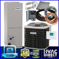 2.5 Ton 14 SEER AirQuest-Heil by Carrier Heat Pump System with Install Kit