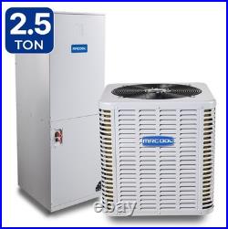 2.5 Ton Central AC Heat Pump System Split System AC 30,000 BTU MRCOOL Signature