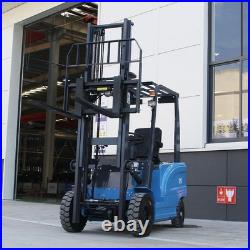 2.5Ton Electric Forklift Rated With60V 70Ah Charger Side Shift Load Lifter New